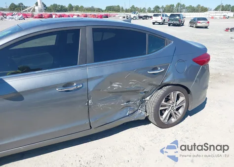 2017 Hyundai Elantra Limited z USA, uszkodzony, nr VIN KMHD84LF9HU148343